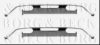 BORG & BECK BBK1231 Accessory Kit, disc brake pads